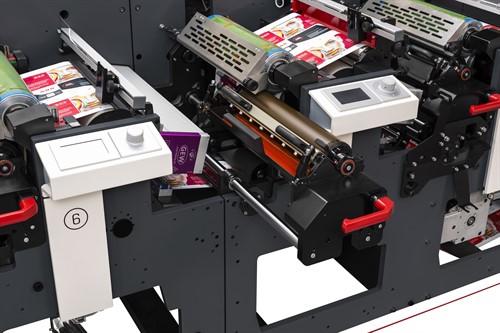 Выдвижной красочный аппарат в печатной машине MPS EFA
